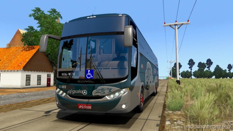 ETS2 Mod: Mercedes Comil Campione 3.65 BUS Mod 1.38 (Featured)