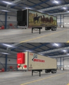 ATS Trailer Mod: Fruehauf FB 40FT Refregerator VAN 1971 V2.1 1.38 (Image #2)