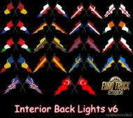 ETS2 Part Mod: Interior Back Lights V6 1.38 (Image #3)