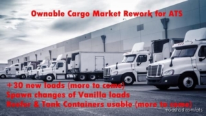 ATS Economy Trailer Mod: Ownable Cargo Market Reworked (Featured)