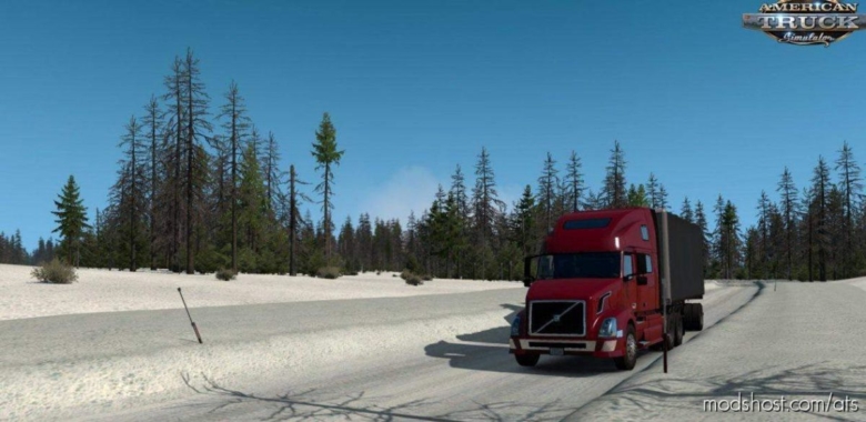 ATS Mod: Alaska ICE Road Map 1.38.X V4.0 (Featured)