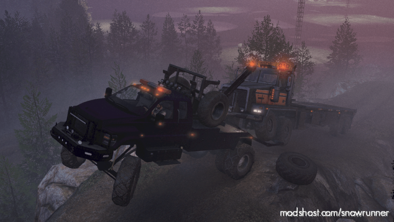 SnowRunner Car Mod: IX Wrecker (Featured)