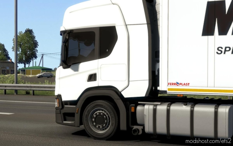 ETS2 Mod: Side Window Tinting For Scania P G R S By Eugene (Featured)