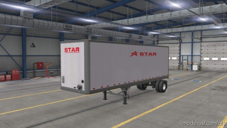 ATS Mod: Star Transport INC. SCS BOX Trailer Skin Package (Featured)