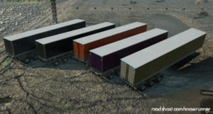 SnowRunner Mod: Ix-Tra Heavy Duty 7-Slot High-Saddle Trailer (Featured)