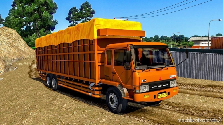 ETS2 Mod: Mitsubishi Fuso FN 517 Truck Mod E (Featured)