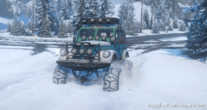 SnowRunner Car Mod: Memespec TUZ 166 “Mudstar” M181 V1.1.2 (Image #5)