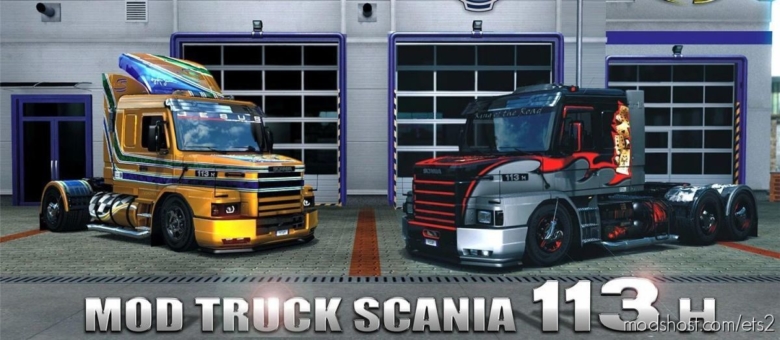 ETS2 Truck Mod: Scania 113H T V2.5 (Featured)