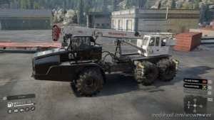 SnowRunner Truck Mod: Black Cat-745C Active+ V1.1 (Image #3)