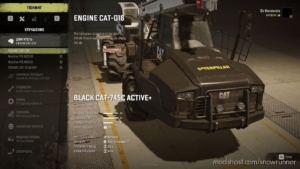 SnowRunner Truck Mod: Black Cat-745C Active+ V1.1 (Image #7)