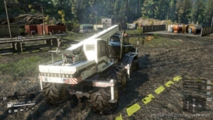 SnowRunner Truck Mod: Black Cat-745C Active+ V1.1 (Image #14)