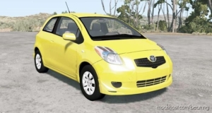 BeamNG Car Mod: Toyota Yaris S 3-Door 2007 (Featured)