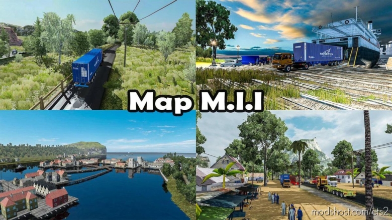 ETS2 Mod: Most Extreme Map Mod Of Indonesia 1.30 To 1.38 (Featured)