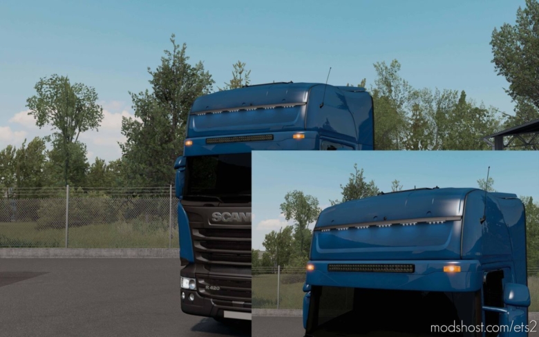 ETS2 Part Mod: Sunshield Pack Scania RJL 1.38 (Featured)