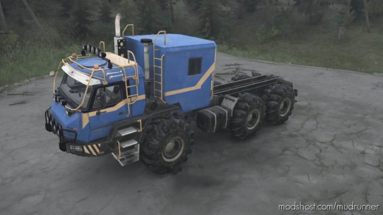 MudRunner Truck Mod: Azov 4220 Antarctic Mod V11.08.20 (Featured)