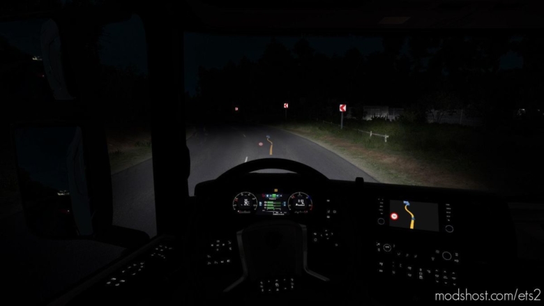 ETS2 Part Mod: Heads UP Display (Featured)