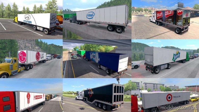 ATS Mod: Skins For ALL Company Trailers 1.37 – 1.38 (Featured)