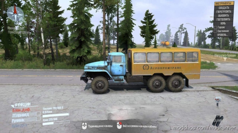 MudRunner Mod: Ural-375 Truck (Featured)