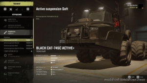 SnowRunner Truck Mod: Black Cat-745C Active+ V1.4 (Image #9)