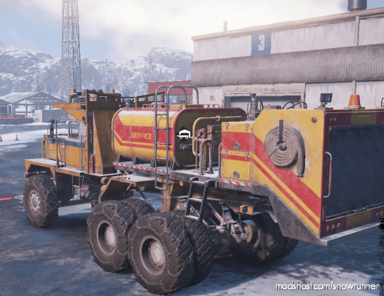 SnowRunner Truck Mod: Pacific P16 MAX (Featured)