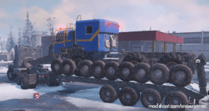 SnowRunner Mod: Semitrailer M747 With Sidewalls (Featured)