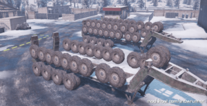 SnowRunner Mod: Semitrailer M747 With Sidewalls (Image #2)