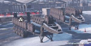 SnowRunner Mod: Semitrailer M747 With Sidewalls (Image #5)