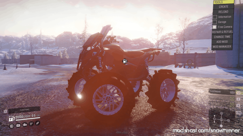 SnowRunner Vehicle Mod: Frog’s CAN AM Renegade (Featured)