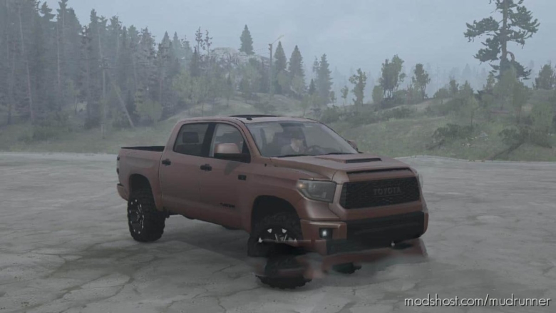 MudRunner Car Mod: Toyota Tundra TRD PRO 2019 (Featured)