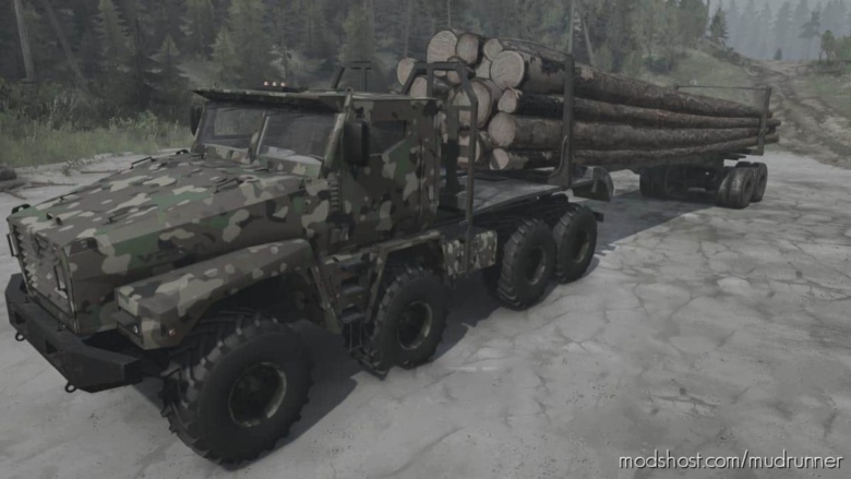 MudRunner Mod: Ural “Alligator” Truck V18.12.19 (Featured)