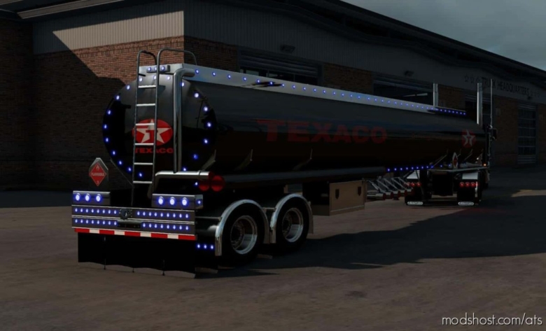 ATS Trailer Mod: Custom Fuel Tanker Ownable 1.38 (Featured)