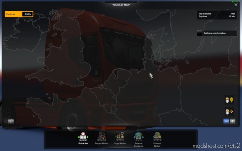 ETS2 Mod: Deleted Europe 1.38 (Featured)