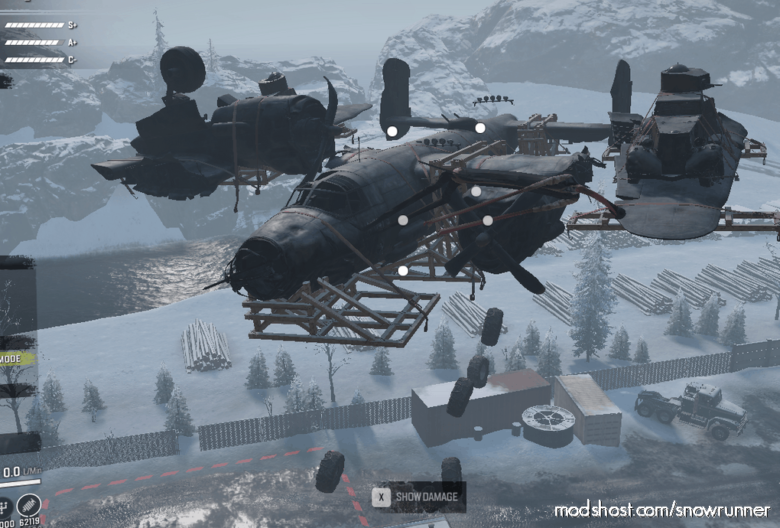 SnowRunner Vehicle Mod: WW2 Plane Truck (Featured)