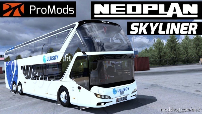 ETS2 Bus Mod: NEW Neoplan Skyliner 2020 1.38 (Featured)