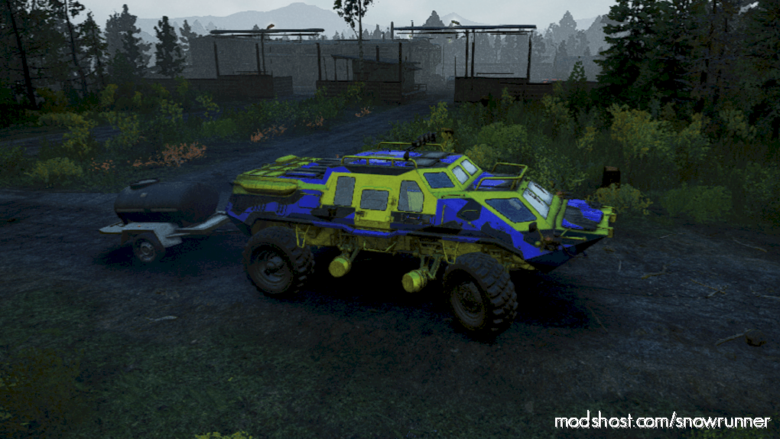 SnowRunner Vehicle Mod: Turtle420 V0.0.3 (Featured)