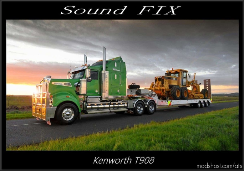 ATS Mod: Sound FIX For Kenworth T908 V1.1 (Featured)