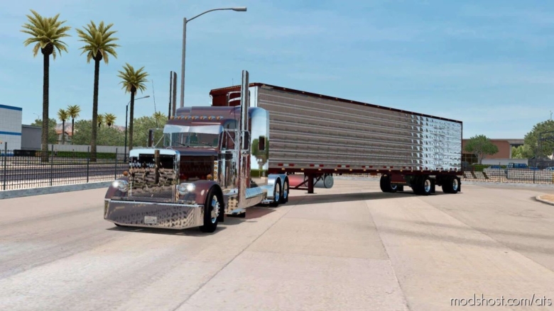 ATS Trailer Mod: The Great Dane Chrome Ownable 1.38 (Featured)