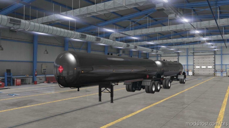 ATS Trailer Mod: Ownable GAS Tankers 1.38 (Featured)