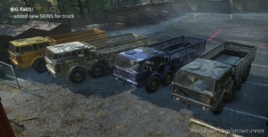 SnowRunner Truck Mod: Tatra 813 8×8 Kolos V1.0.2 (Image #3)