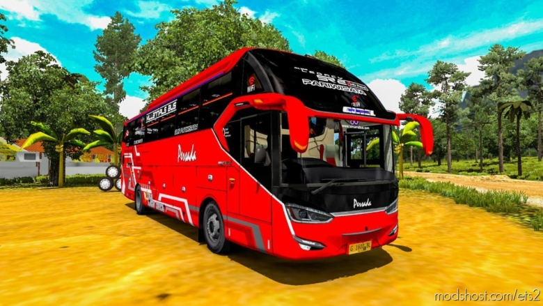 ETS2 Bus Mod: Laksana SR2 XHD Prime 1.38 (Featured)