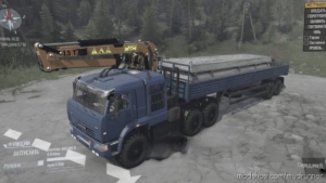 MudRunner Mod: Kamaz-65225 Truck V06.09.20 (Image #3)