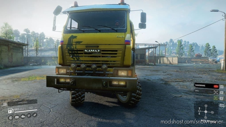 SnowRunner Truck Mod: Real Kamaz 64131 (Featured)