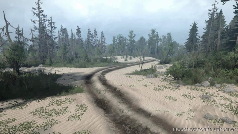 MudRunner Mod: Solar Road Map V20.09.20 (Featured)