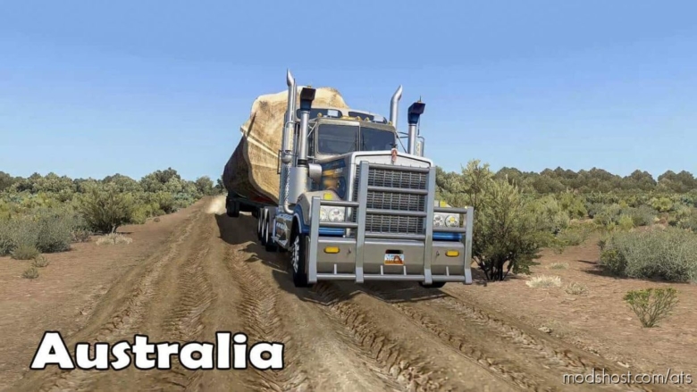 ATS Mod: Australia Outback Map Mod 1.38 (Featured)