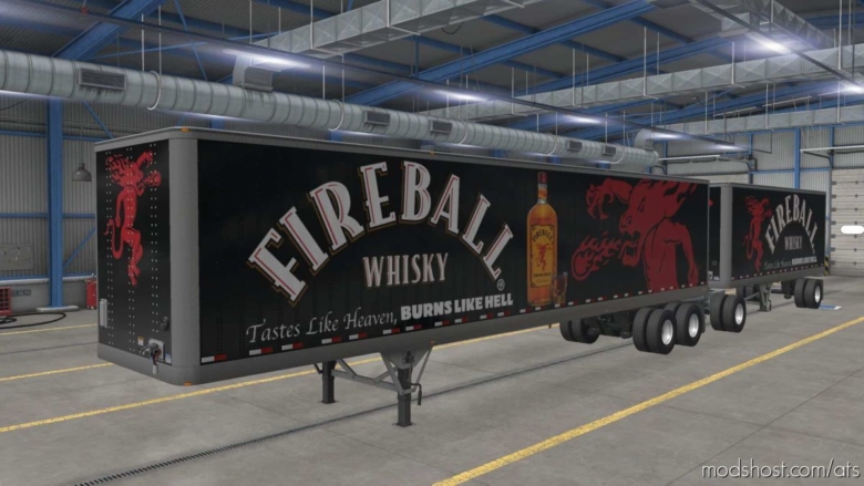 ATS Trailer Mod: Alcohol Cargo Market Pack By JBM 1.38.X (Featured)