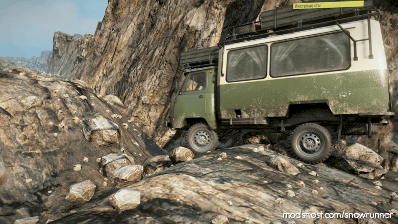 SnowRunner Vehicle Mod: Uaz-452D (Featured)