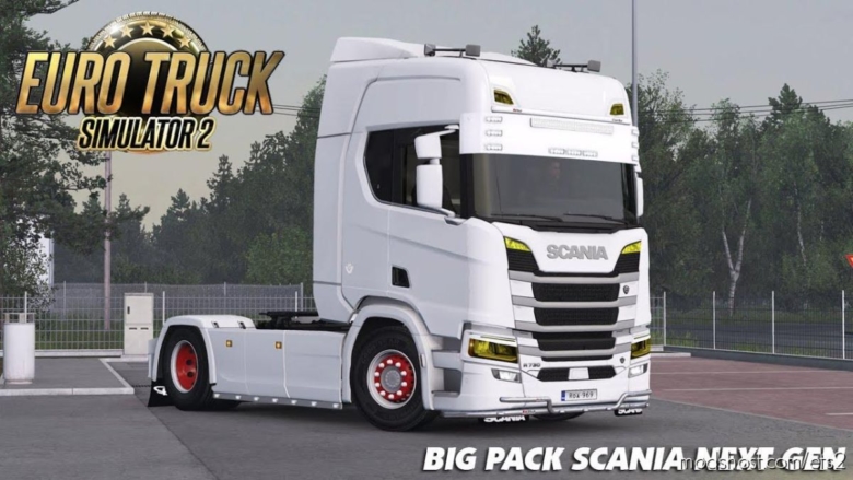 ETS2 Truck Mod: BIG Pack Scania Next GEN V1.5 1.38 (Featured)