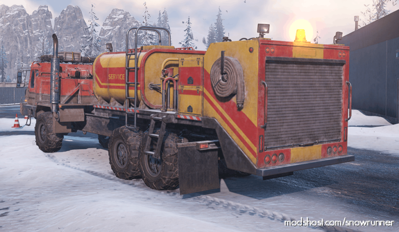 SnowRunner Truck Mod: Enhanced DAN 96320 “Sandworm” M181 V1.1.0 (Featured)