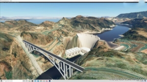 MSFS 2020 Scenery Mod: Hoover DAM + Bridge (Image #2)