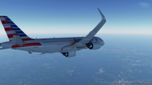 MSFS 2020 Livery Mod: A320 NEO American Airlines (Image #4)